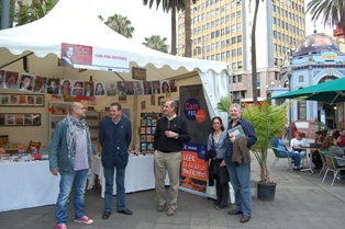 Alexis Ravelo, Emilo G Déniz, Marcos Hormiga y Pácido Checa 2.JPG