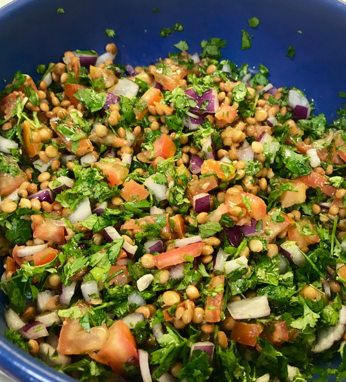 Tabule de lentejas